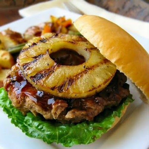 Teriyaki turkey burgers