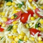 orzo pasta salad recipe with corn and tomatoes