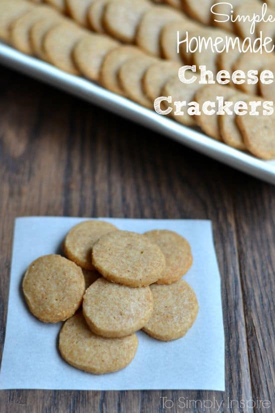 simple homemade cheese crackers