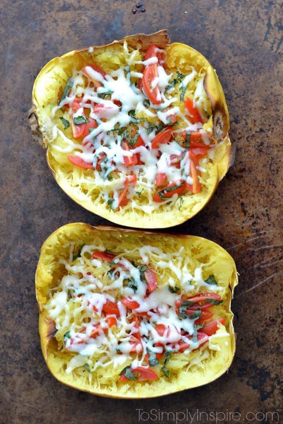 Baked Margarita Spaghetti Squash