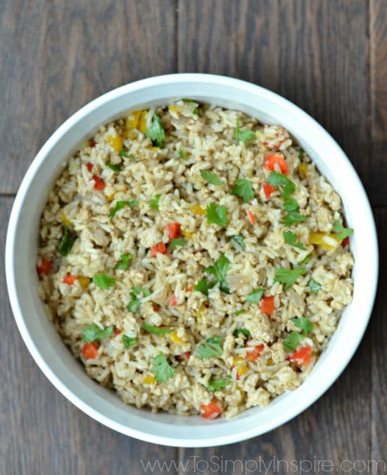 Dirty Brown Rice with Vegetables