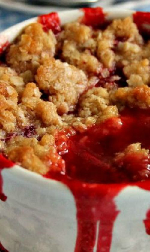 Fresh Strawberry Cobbler