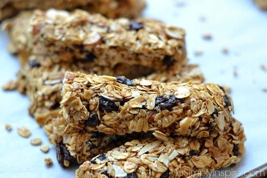 Maple Brown Sugar Granola Bars1