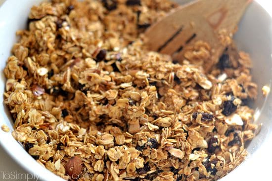 Maple Brown Sugar Granola Bars8