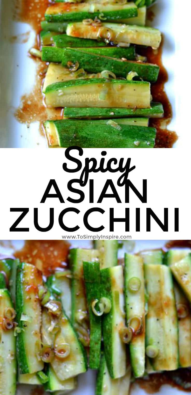 Spicy Asian Zucchini