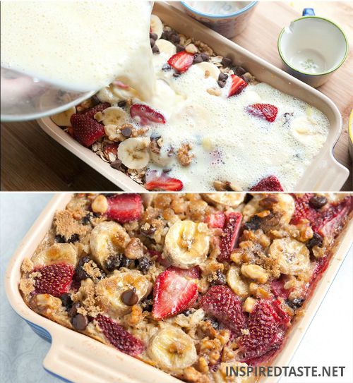 Strawberry Baked Oatmeal