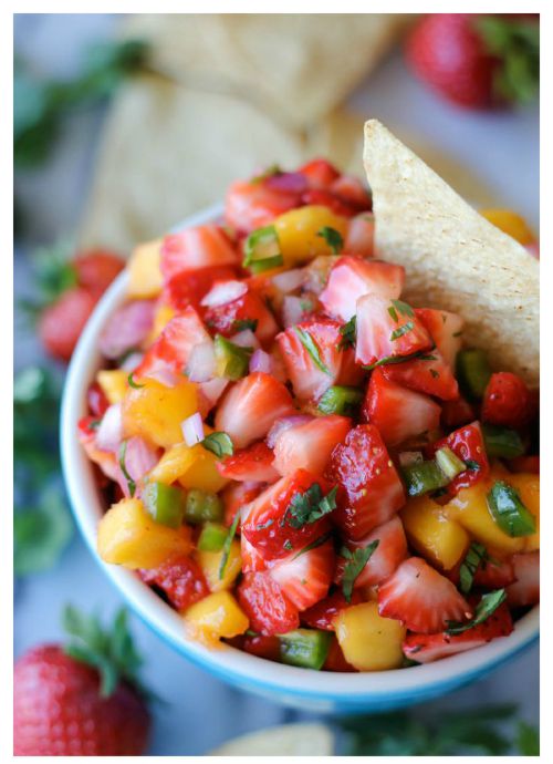 Strawberry Mango Salsa