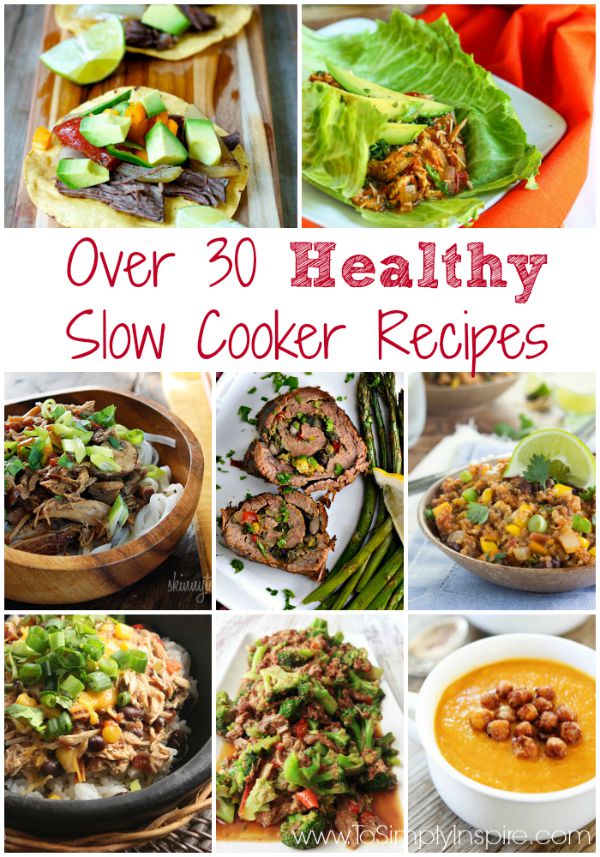 Healthy Slow Cooker Recipes