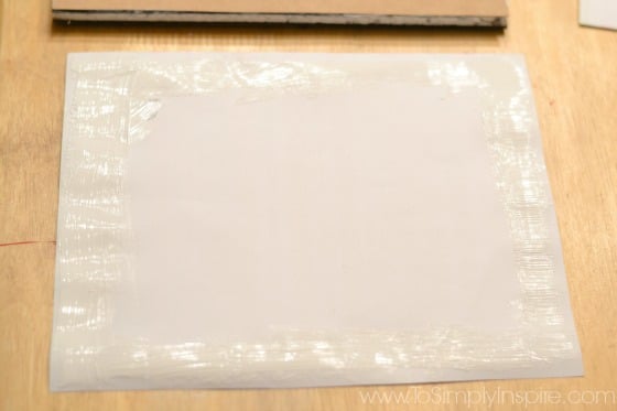a white piece of paper on a table