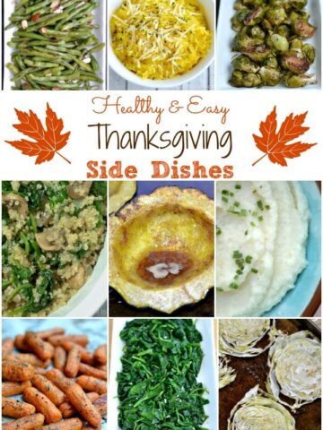 A bunch of different types of Thanksgiving side dishes