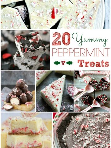 A bunch of different types peppermint treats