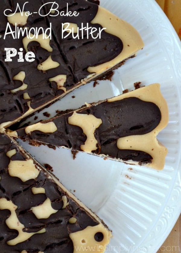 No Bake Almond Butter Pie