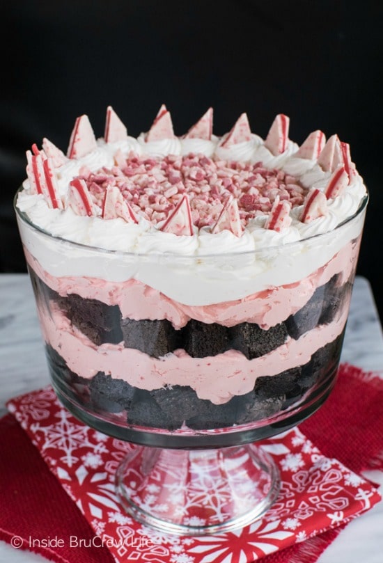 PEPPERMINT BROWNIE TRIFLE