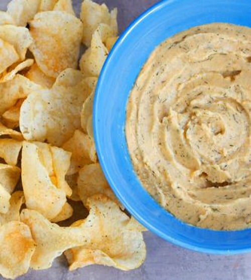 Cool Ranch Doritos Hummus