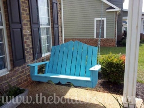 Pallet Porch Swing