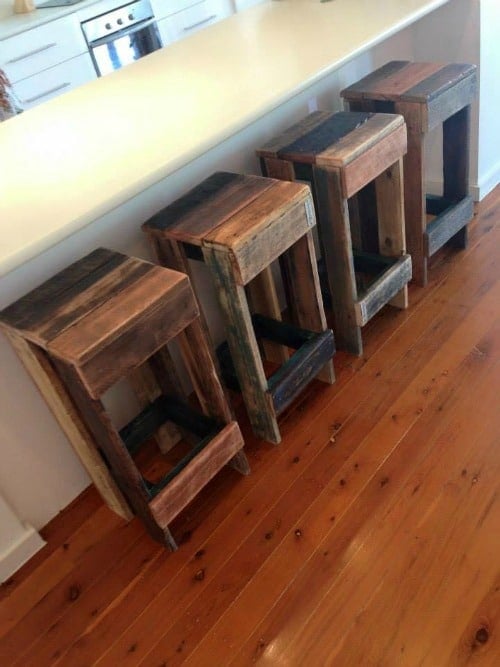 Pallet stools