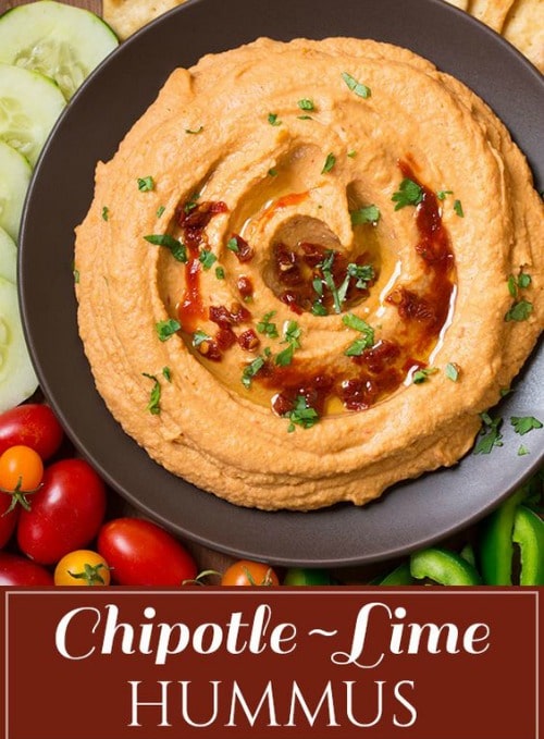 Spicy Chipotle-Lime Hummus