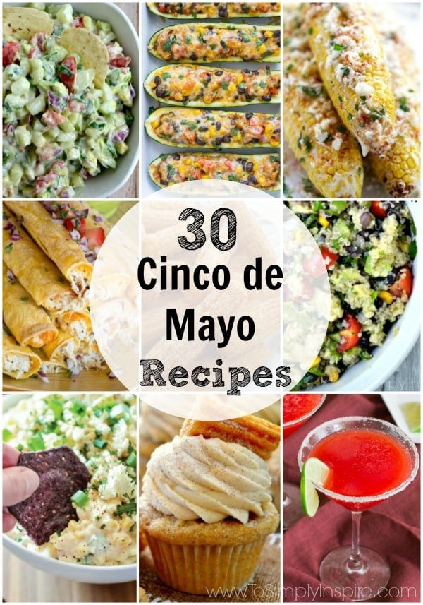 A bunch of different types of mexican recipes