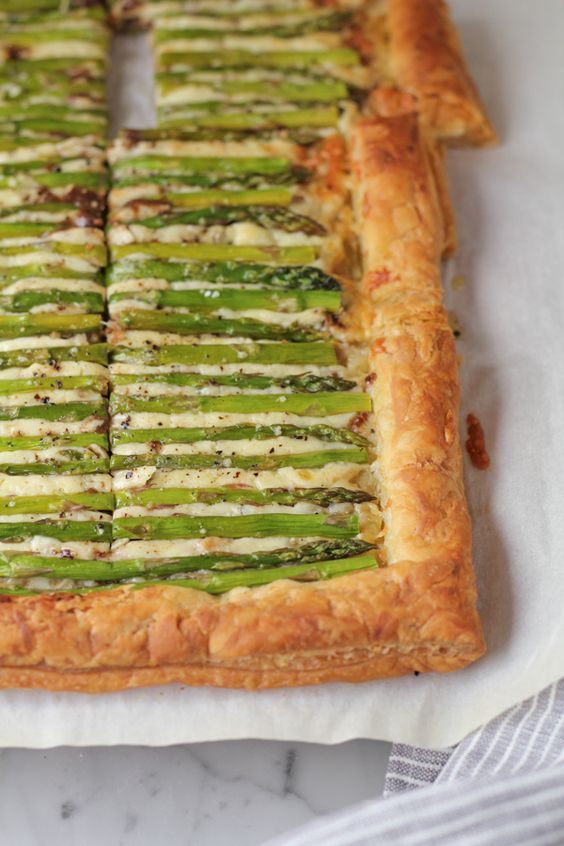 Asparagus Gruyere Tart