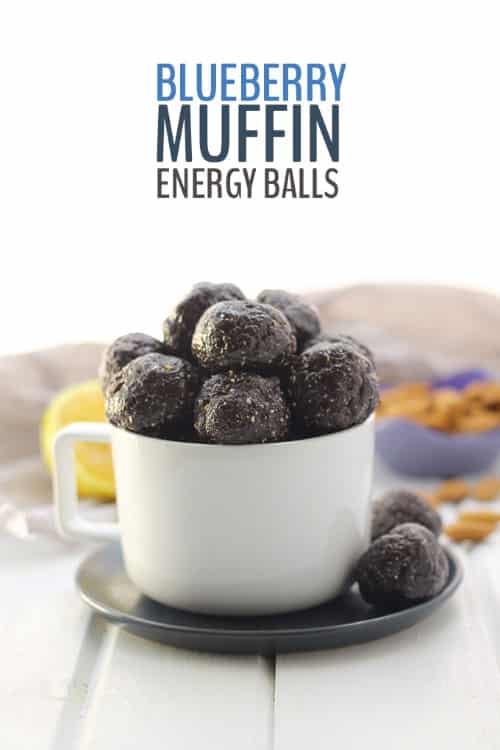 Blueberry Muffin Energy Balls