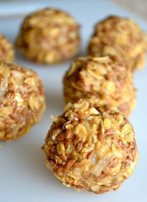 Coconut & honey no-bake energy bites