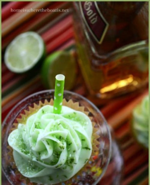Key Lime Margarita Cupcake