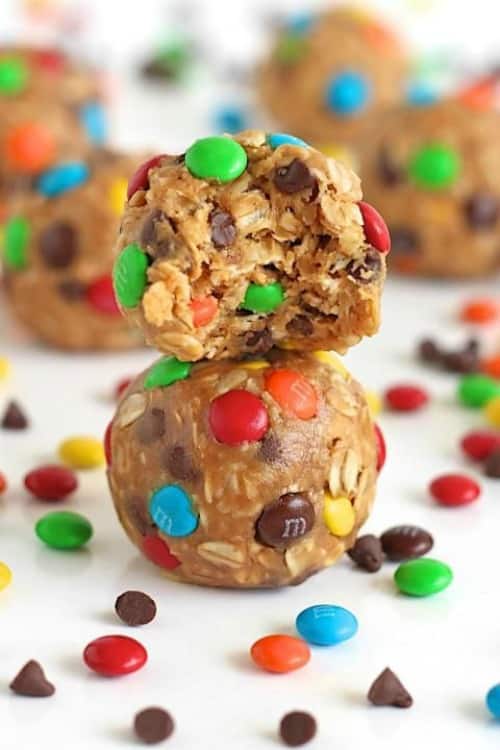 No-Bake Monster Cookie Balls