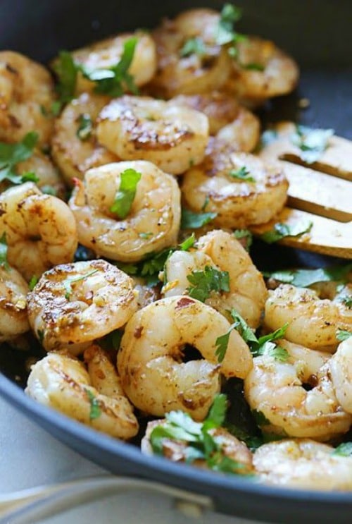 Tequila Lime Shrimp