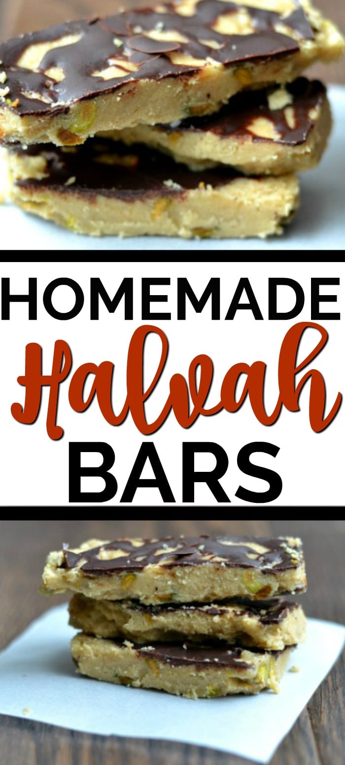 Homemade Halvah Bars To Simply Inspire