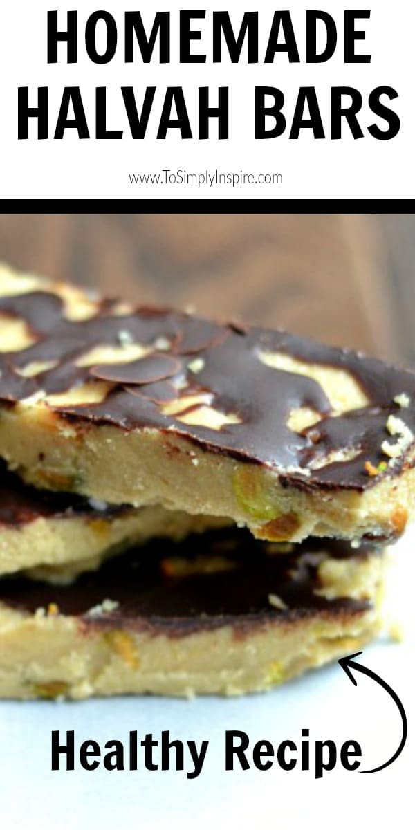 Homemade Halvah Bars To Simply Inspire