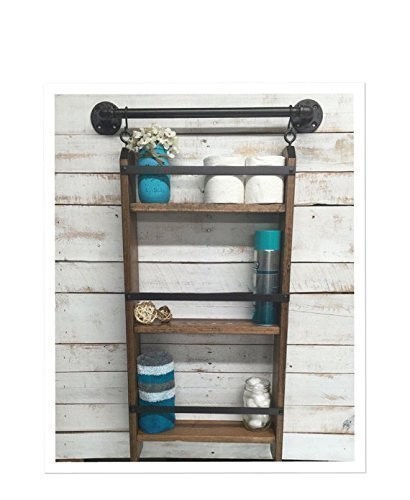 bathroom-ladder-shelf