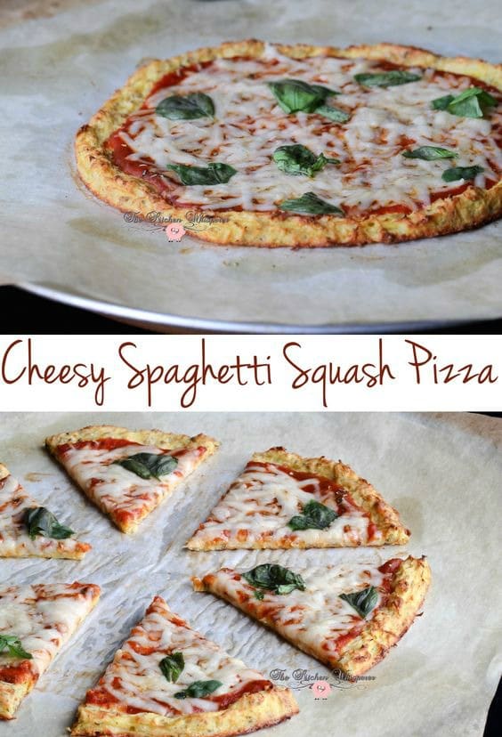 spaghetti squash pizza crust