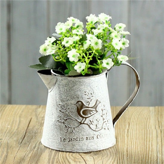 french-style-white-shabby-chic-mini-metal-pitcher-flower-vase