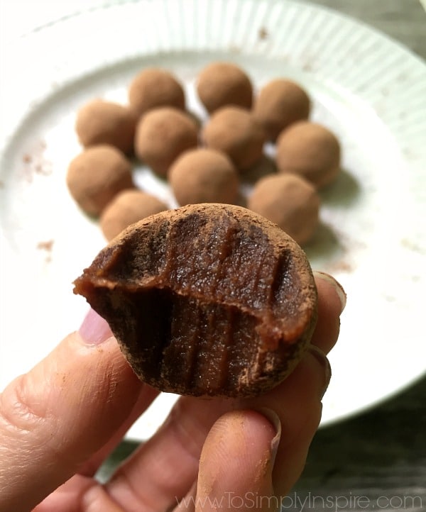 Healthy Chocolate Truffles To Simply Inspire