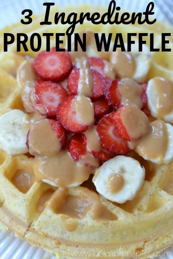 Protein Waffle Recipe - To Simply Inspire