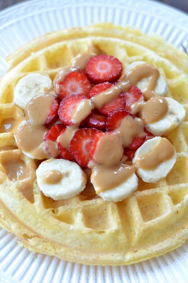 3 Ingredient Protein Waffle Recipe - To Simply Inspire
