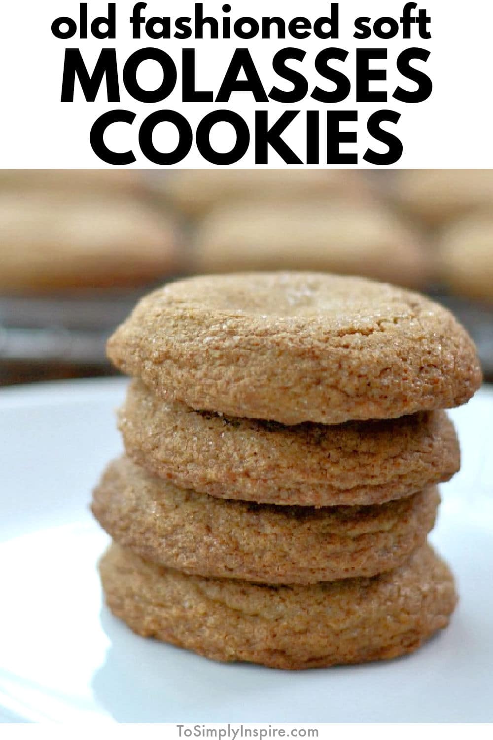 Molasses Cookies To Simply Inspire