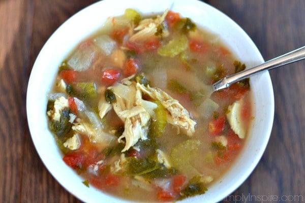 Cilantro Lime Chicken Soup