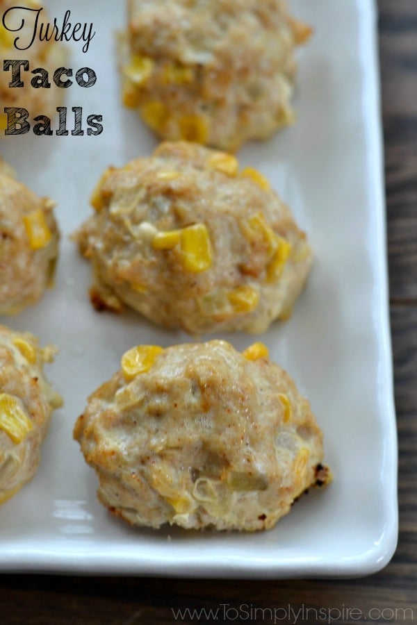 Turkey Taco Balls