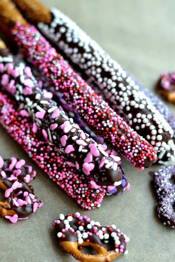 Chocolate Covered Pretzels - To Simply Inspire