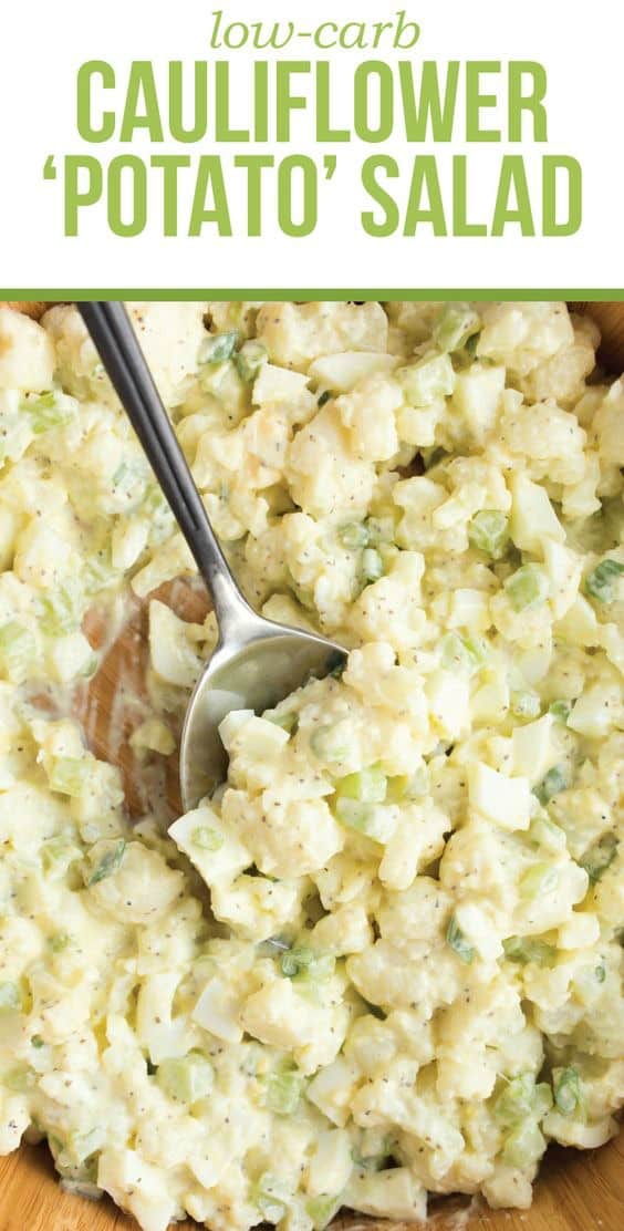 Low-Carb Cauliflower ‘Potato’ Salad