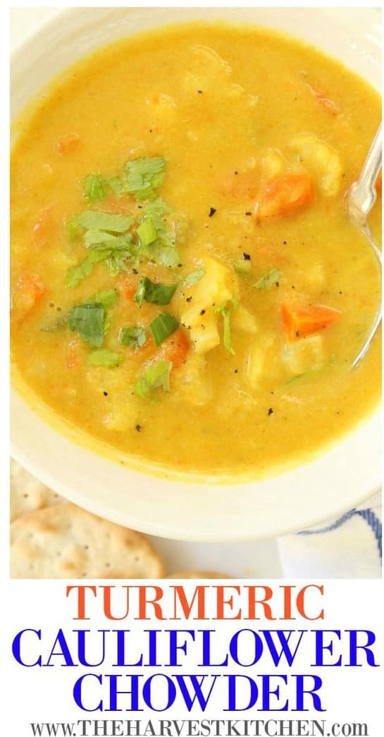 Turmeric Cauliflower Chowder