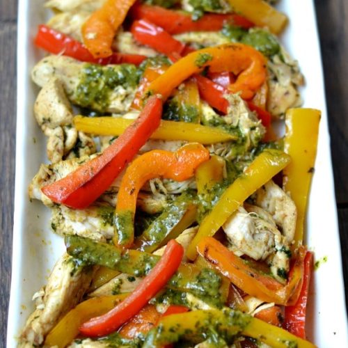 Cilantro Lime Chicken Fajitas To Simply Inspire