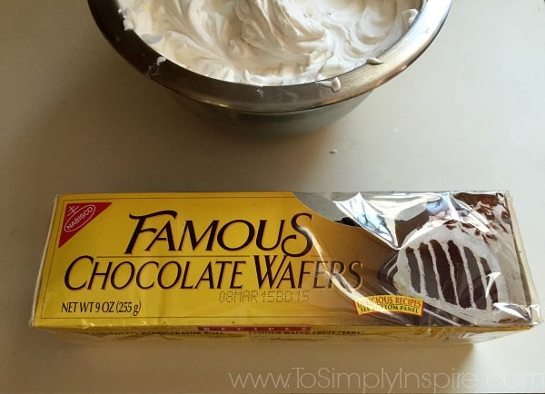 Box of Famous Chocolate Wafer Cake