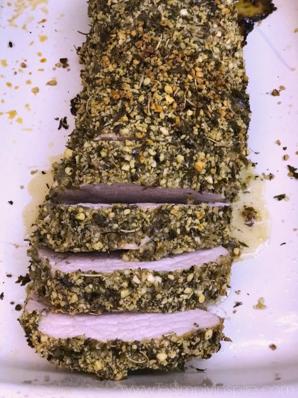 Herb Crusted Pork Tenderloin