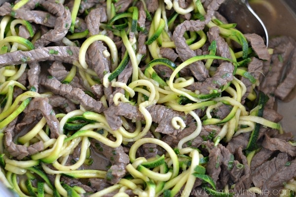 beef teriyaki zucchini noodles recipe 