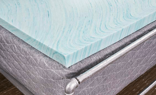 A gel mattress topper