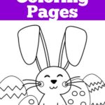 Printable Easter Bunny Coloring Page