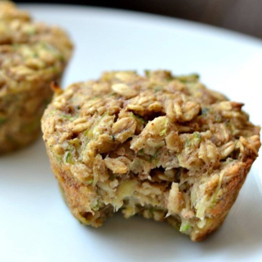 Banana Zucchini Oatmeal Muffins To Simply Inspire