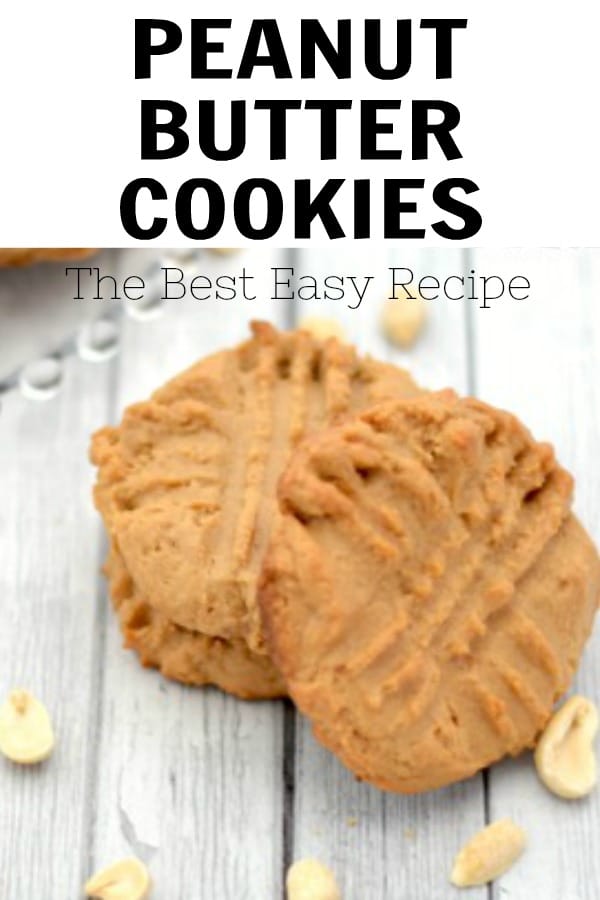 Easy Peanut Butter Cookies